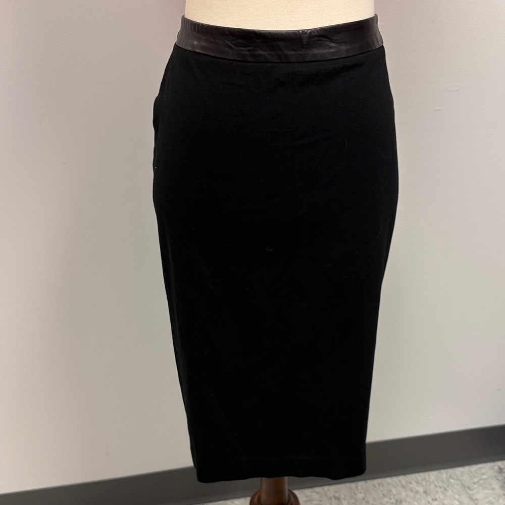 Talbots Classic Black Pencil Skirt